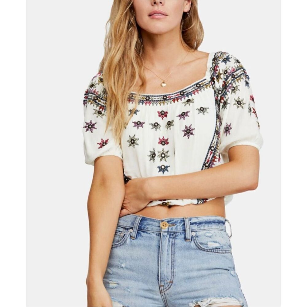 Free People Aurora Off The Shoulder Top